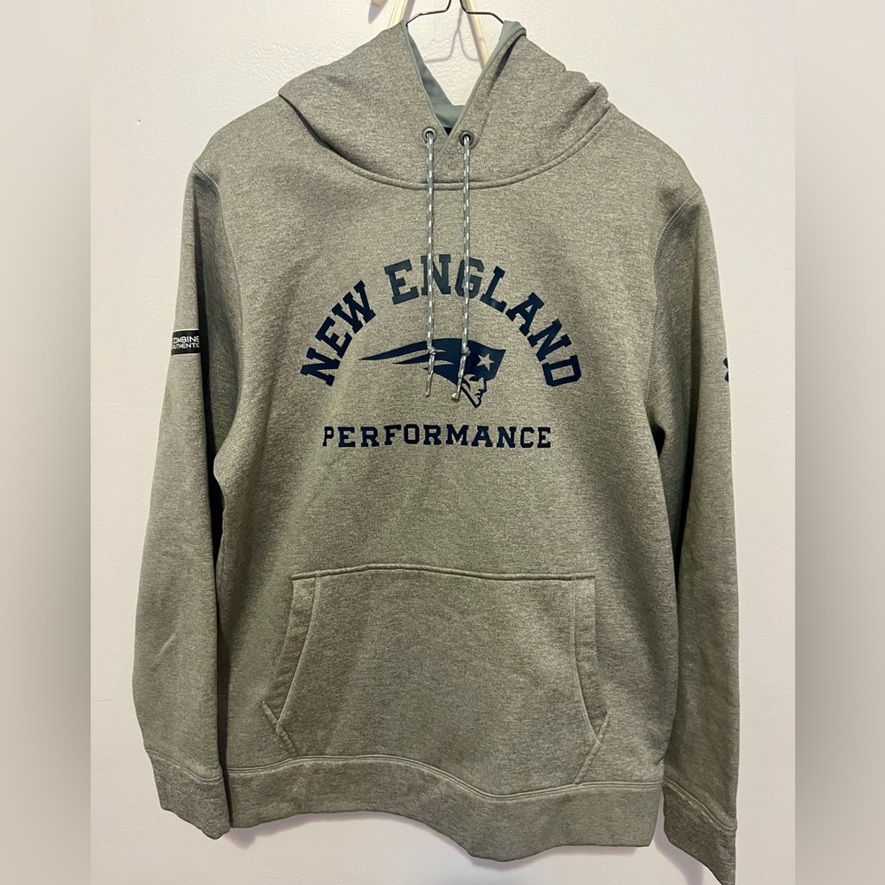 Under Armour New England Patriots NFL Combine Authentic Hoodie Sweatshirt